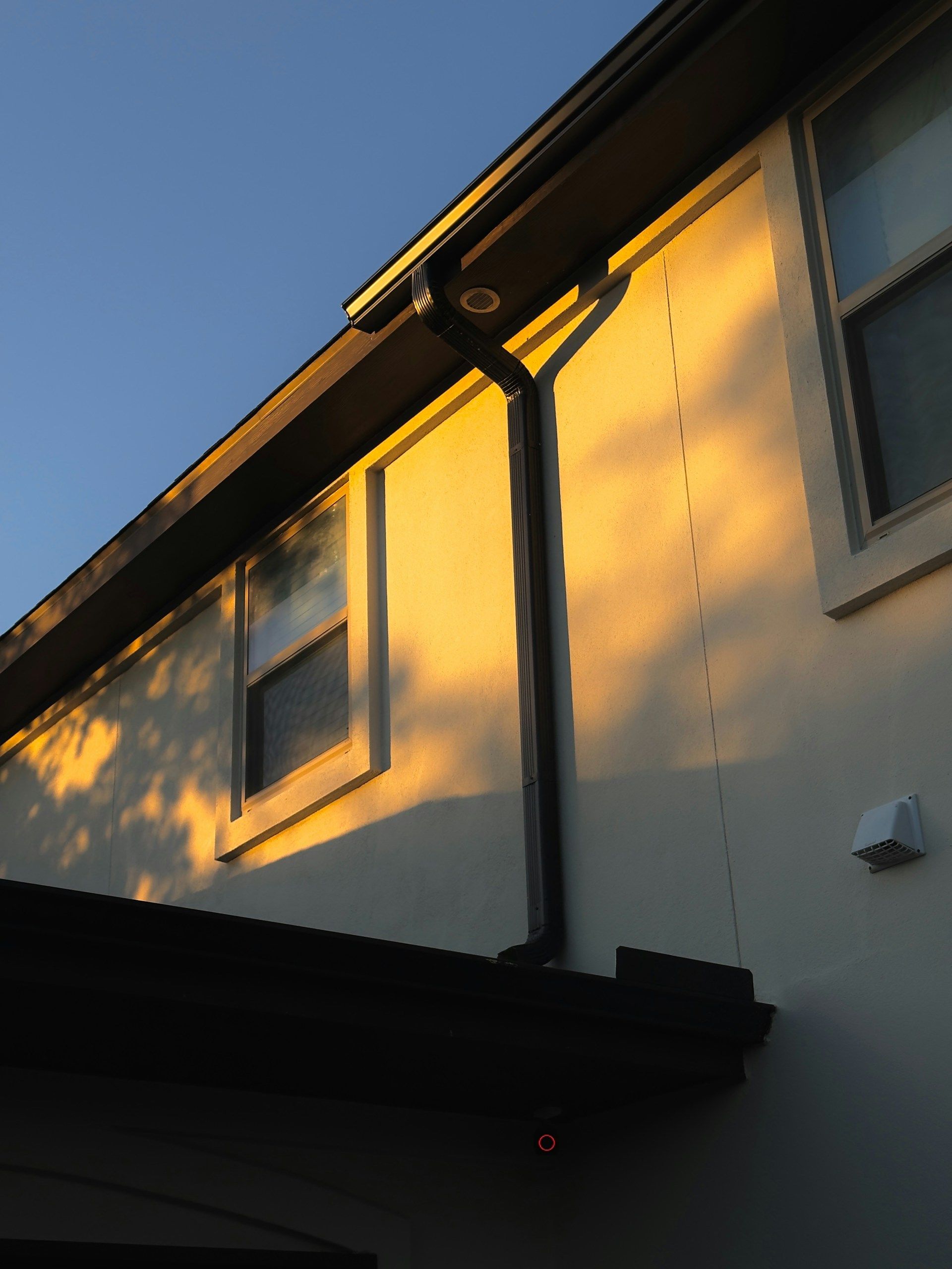 Professional gutter and fascia installation on home exterior